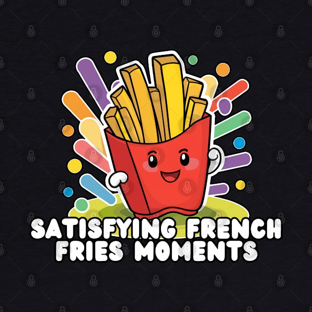 Best Moment is Eating French Fries by Via Lactea Design